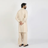 Eminent Men's Embroidered Shalwar Suit - Cream, Men's Shalwar Kameez, Eminent, Chase Value
