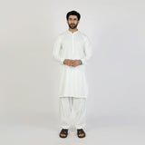 Eminent Men's Kurta Pajama Fancy Suit - White, Men's Shalwar Kameez, Eminent, Chase Value