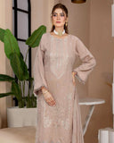 Noor Jahan Maha Noor Karandi Luxury Embroidered Suit with Dupatta - 5, Women, 3Pcs Shalwar Suit, Chase Value, Chase Value