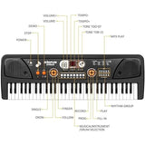 61 Keys BigFun Electronic Keyboard Piano With Mic, Musical Toys, Chase Value, Chase Value