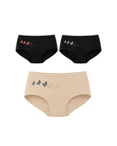 Eminent Girls' Plain Panty- 3pc