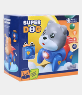 Battery Operated Dog With Light And Music