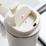 Stainless Steel Vacuum Temperature Coffee Mug - Off White, Water Bottle, Chase Value, Chase Value