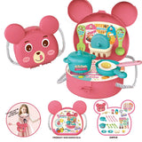 Kitchen Backpack Set 24pcs - Multi Color, Kids Cosmetic & Kitchen Sets, Chase Value, Chase Value