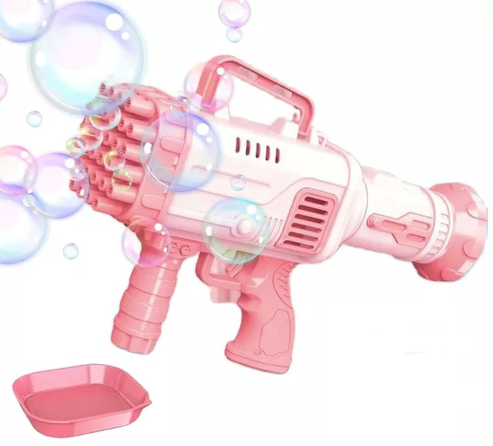 Battery Operated Bubble Gun 32-Hole, Weapon Toys, Chase Value, Chase Value