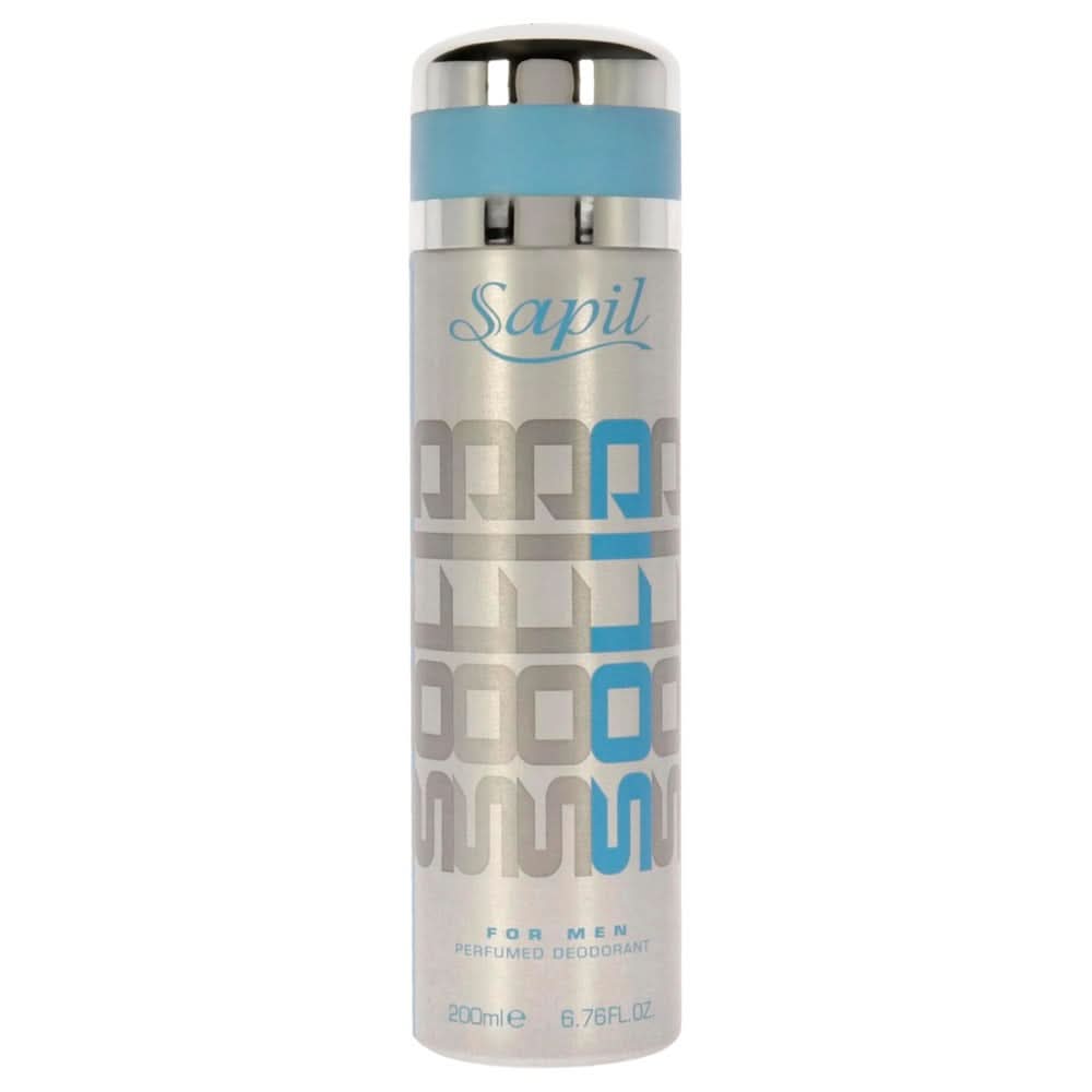 Body Spray Sapil Solid Blue 200ml, Men Body Spray & Mist, Sapil, Chase Value