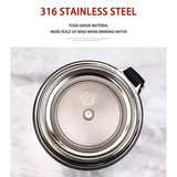 Stainless Steel Vacuum Water Bottle - 800ML, Water Bottle, Chase Value, Chase Value