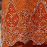 VS AIZA & MOMINA Printed Chikankari Embroidered Unstitched 3Pcs Suit - 185, Women, 3Pcs Shalwar Suit, VS Textile, Chase Value