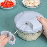 Multifunction Large Hand Pull Speedy Chopper Turbo Cutter, Knives & Cutting Board, Chase Value, Chase Value