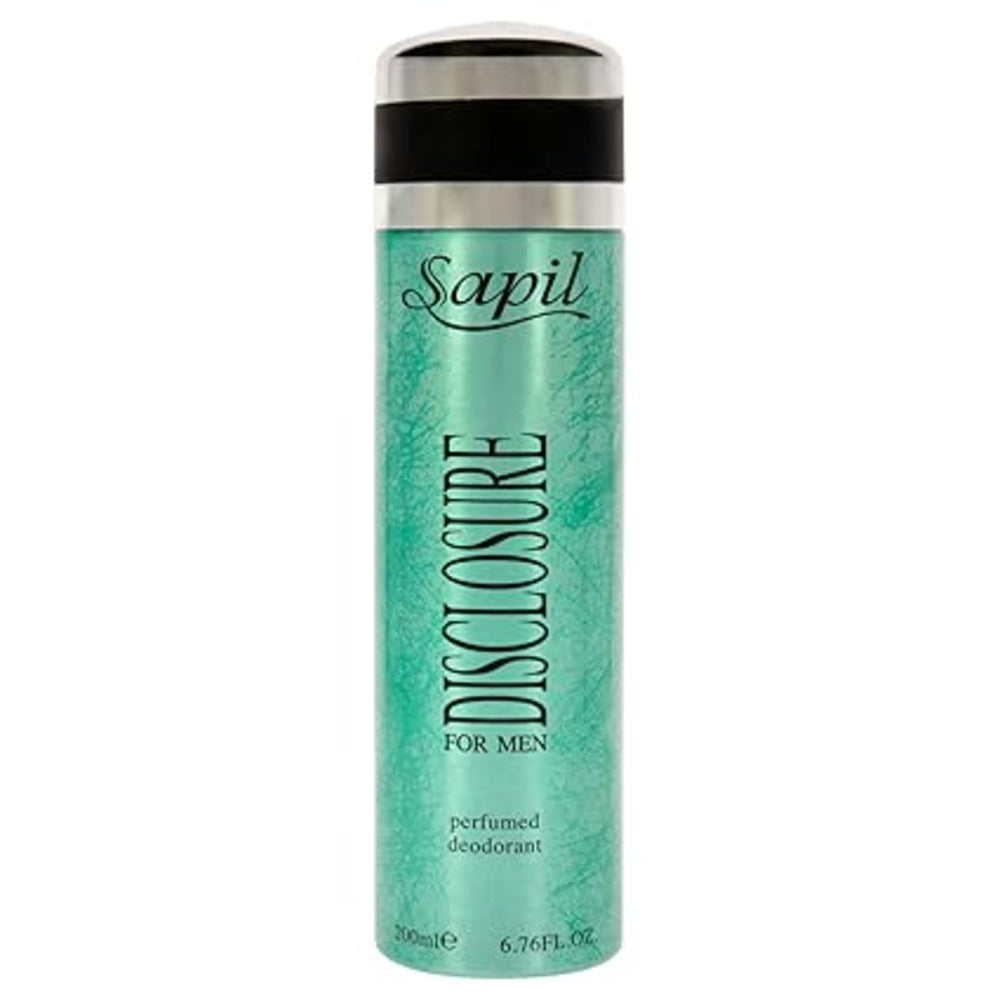 Body Spray Sapil For Men Disclosure Green 200ml, Men Body Spray & Mist, Sapil, Chase Value