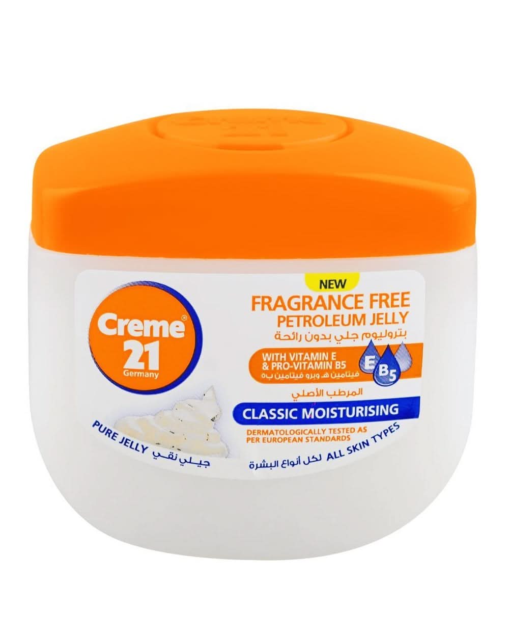 Creme 21 Petroleum Jelly Classics - 300ml, Creams & Lotions, Crème 21, Chase Value