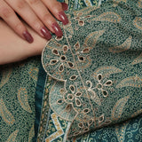 VS AIZA & MOMINA Printed Chikankari Embroidered Unstitched 3Pcs Suit - 279, Women, 3Pcs Shalwar Suit, VS Textile, Chase Value