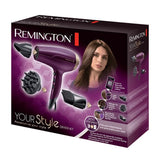 Remington Dryer Style Spin Curl Kit 2300W D5219, Hair Dryer, Remington, Chase Value