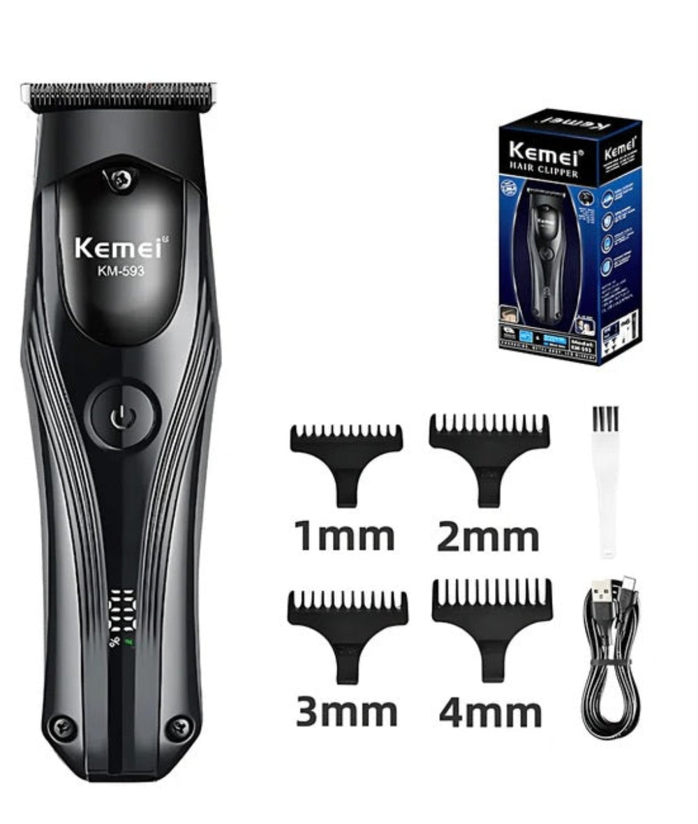 Kemei Trimmer KM-593, Shaver & Trimmers, Kemei, Chase Value