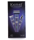 Kemei Grooming Kit 3 in 1 KM-1258, Shaver & Trimmers, Kemei, Chase Value