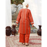 Eminent Women's Printed 2Pcs Suit - Rust, Women Shalwar Suits, Eminent, Chase Value
