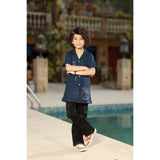 Eminent Boys Half Sleeves Causal Shirt - Navy Blue, Boys Shirts, Eminent, Chase Value
