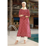 Eminent Women's Printed Kurti - Maroon, Women Ready Kurtis, Eminent, Chase Value