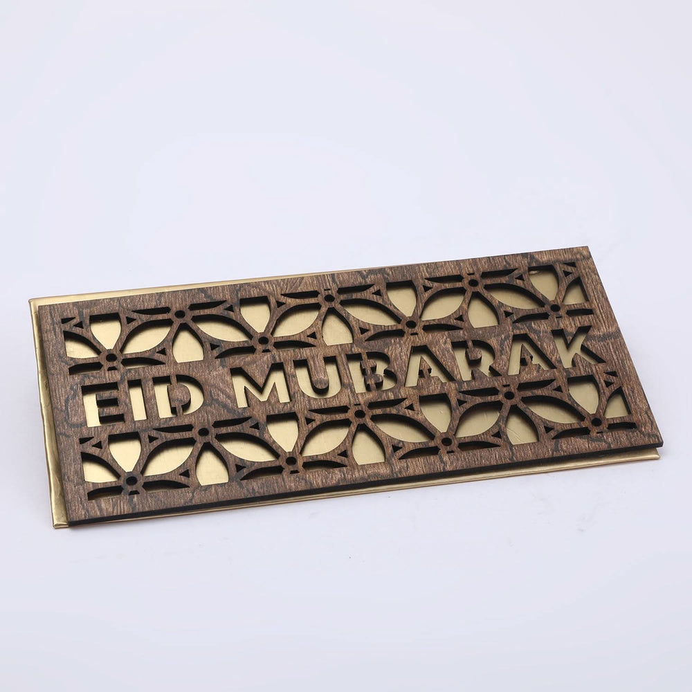Envelop Wooden Eid Mubarak, Envelopes, Chase Value, Chase Value