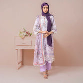 Eminent Printed Digital Lawn With Chiffon Dupatta Unstitched 3Pcs Suit - ES24LP3P12, Women, 3Pcs Shalwar Suit, Eminent, Chase Value