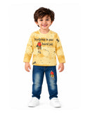 Valuables Boys Printed Full Sleeves Suit