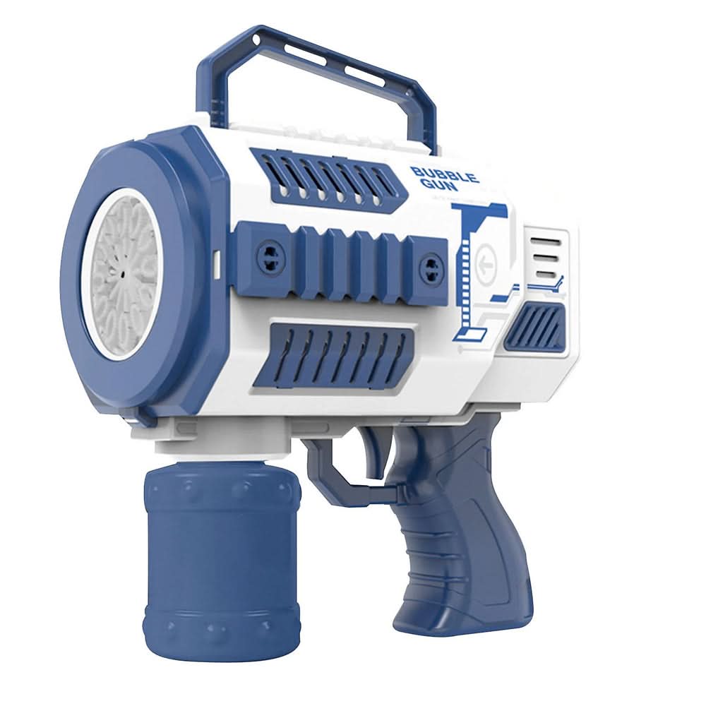 Bubble Gun 12 Hole With 50Ml Bubble Bottle Water - Blue, Weapon Toys, Chase Value, Chase Value