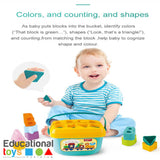 Huanger Baby First Blocks - Multi Color, Musical Toys, Chase Value, Chase Value