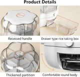 Rotatable Food Storage Container- 6 Grid Classified, Storage Boxes, Chase Value, Chase Value