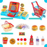 Electronic Cash Register Toys with Shopping Cart, Educational Toys, Chase Value, Chase Value