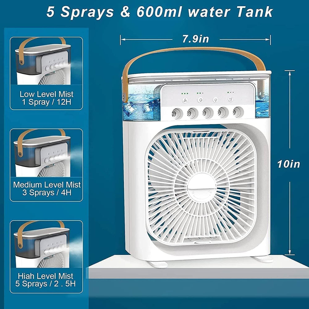 Air Conditioner Portable - Cooling Fan, Rechargeable Fan, Chase Value, Chase Value