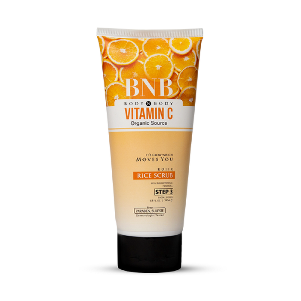 BNB Vitamin C Rice Scrub Step 3 200Ml, Scrubs, BNB, Chase Value