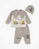 Newborn Boys Full Sleeves Suit