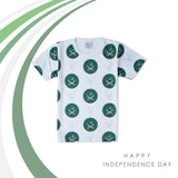 Valuable Boys Half Sleeves Azadi T-Shirt - White, Boys T-Shirts, Valuable, Chase Value