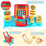 Electronic Cash Register Toys with Shopping Cart, Educational Toys, Chase Value, Chase Value