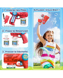 Bubble Gun 10 Hole with 110ml Bubble Water