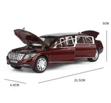 Die-Cast Maybach Car - Maroon, Die-cast Model Car, Chase Value, Chase Value
