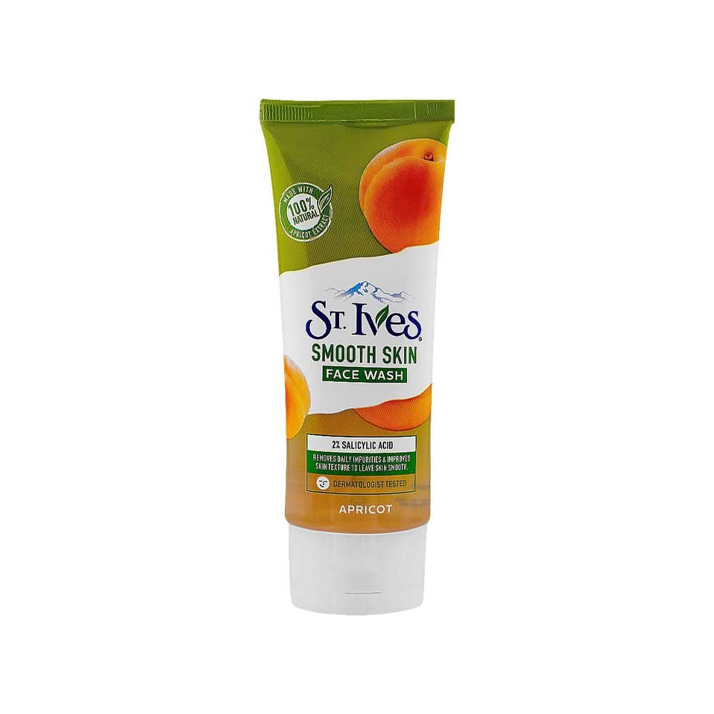 St. Ives Smooth Skin Apricot Face Wash 100g, Face Washes, St. Ives, Chase Value