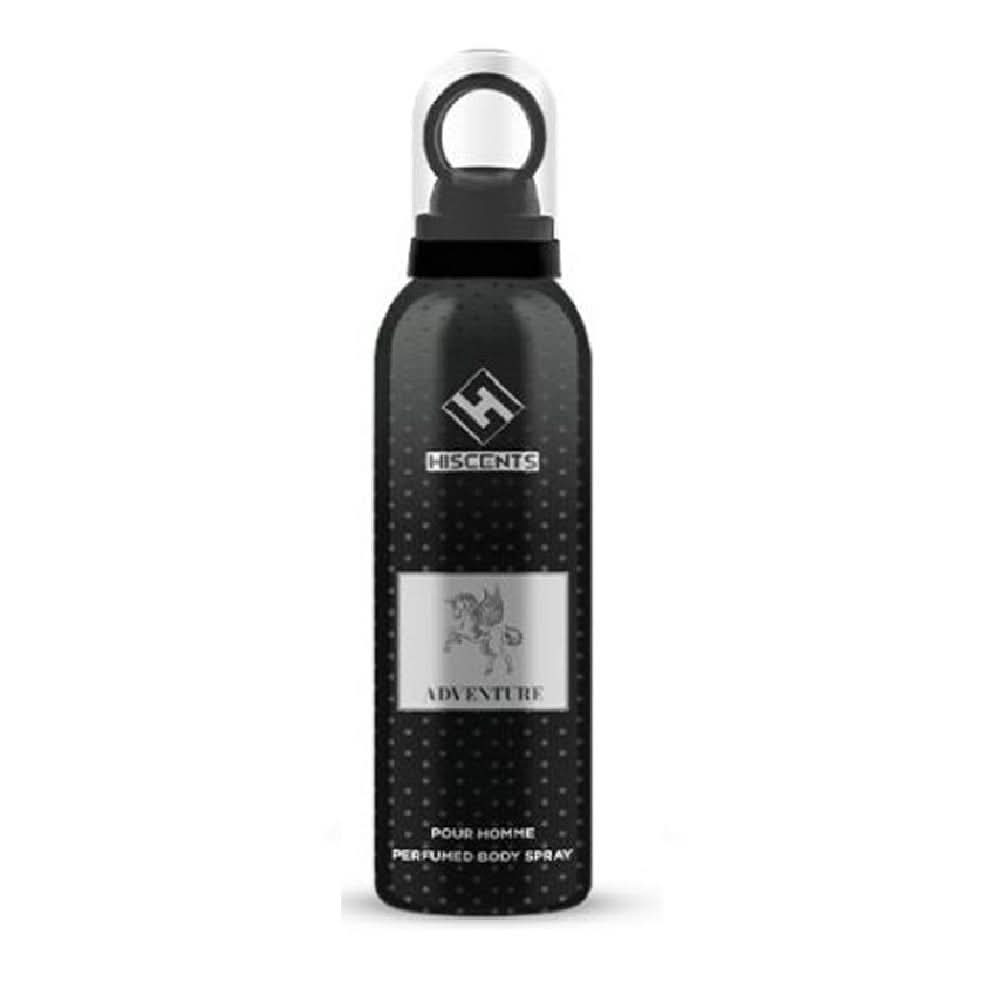 Hiscents Body Spray 200ml - Adventure, Men Body Spray & Mist, Hiscents, Chase Value