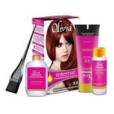 Olivia Intense Premium Hair Colur Medium Intense Red Blonde 9.0, Beauty & Personal Care, Hair Colour, Chase Value, Chase Value