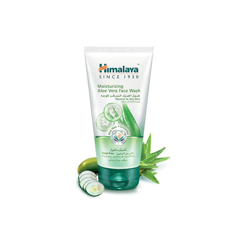 Himalaya Aloe Vera Moisturizing Face Wash 150ml, Face Washes, Himalaya, Chase Value