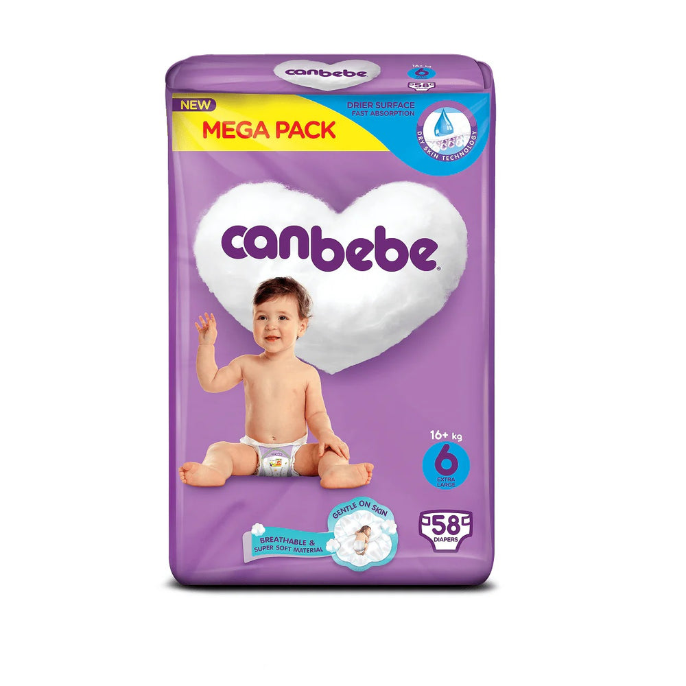 Canbebe Mega Pack Extra Large 58s, Diapers & Wipes, Canbebe, Chase Value