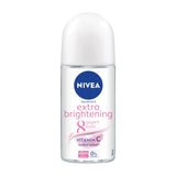 Nivea Women Roll On Extra Brightening 50ml, Body Roll On & Sticks, Nivea, Chase Value