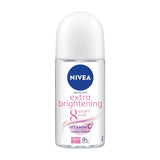 Nivea Women Roll On Extra Brightening 50ml, Body Roll On & Sticks, Nivea, Chase Value