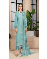 Noor Jahan Maha Noor Karandi Luxury Embroidered Suit with Dupatta - 7, Women, 3Pcs Shalwar Suit, Chase Value, Chase Value