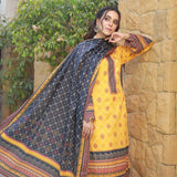 Schick Dr Print Lawn Unstitched 3Pcs Suit - 8, Women, 3Pcs Shalwar Suit, Mi Creation, Chase Value