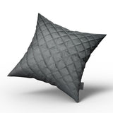 Velvet Cushion 2pcs Set - Grey, Cushion Cover, Chase Value, Chase Value