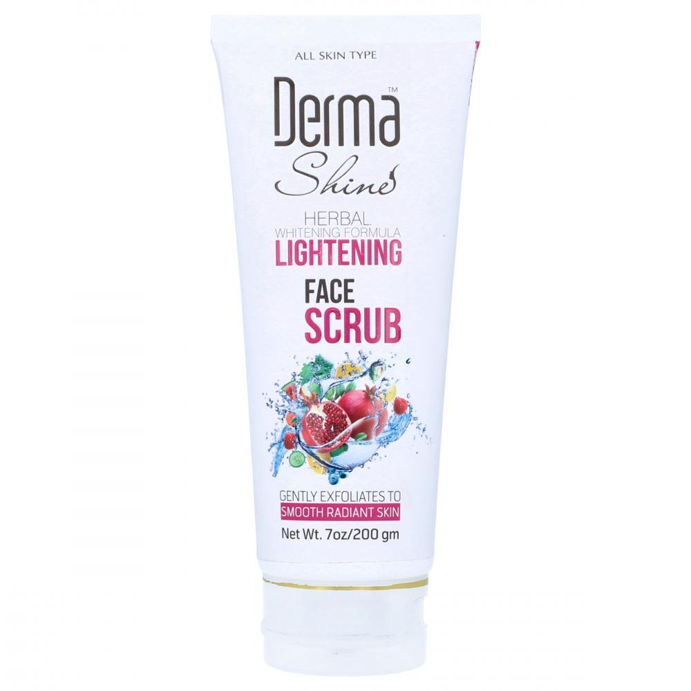 Derma Shine Lightening Face Scrub 200g, Scrubs, Derma Shine, Chase Value