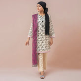 Eminent Printed Digital Lawn With Chiffon Dupatta Unstitched 3Pcs Suit - ES24LP3P11, Women, 3Pcs Shalwar Suit, Eminent, Chase Value