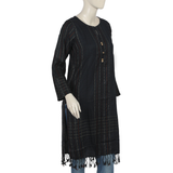 Women's Kurti - Black, Women Ready Kurtis, Chase Value, Chase Value