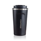 Vacuum Mug Stainless Steel 400Ml - Black, Thermos & Mug, Chase Value, Chase Value